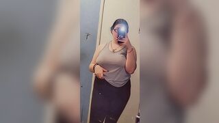 Pennsylvania slut playing with her tits