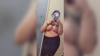 Pennsylvania slut playing with her tits