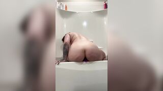 Panda bear tries out new dildo