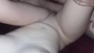 Terri Tunney riding Vincent she met from Tinder