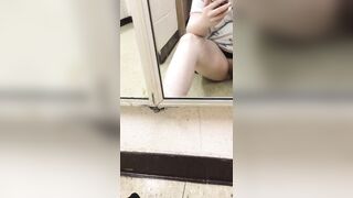 Rustburg high school senior Cheyenne Nicole Wright uses toy in bathroom pt 1