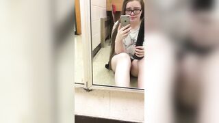 Rustburg high school senior Cheyenne Nicole Wright uses toy in bathroom pt 1