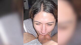 Pretty Latina Tittyfuck n blowjob