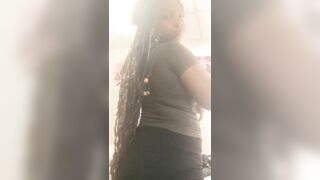 Ebony slut kiara exposed teasing for the camera