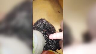 Chubby Maine slut sucks dick