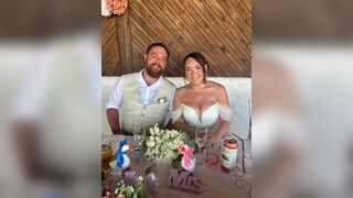 Natalie Wynne from bath uk tied up blindfolded and fucked with huge dildo