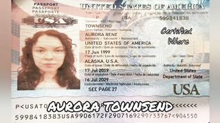 Aurora Townsenf from Olympia WA exposed and ruined