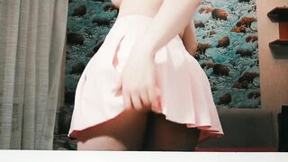 Lustful Russian Schoolgirl's Solo Session