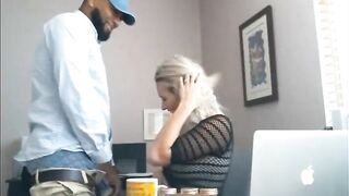 Big-Titted European MILF Office Adventure