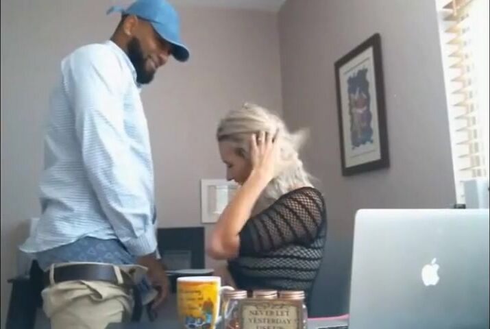 Big-Titted European MILF Office Adventure