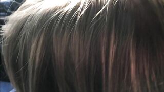 Großer Schwanz-Blowjob mit Fingern und Titten - Deutscher Oralsex