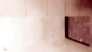 Truck Stop Blowjob - She Takes My Big Cock in the Bathroom