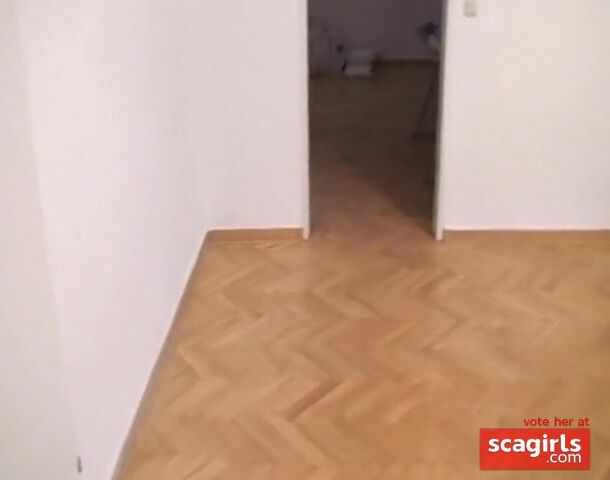 Cute Brunette Babe with Round Ass in Hardcore Homemade Video