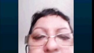 Brazilian MILF Flashes on Webcam
