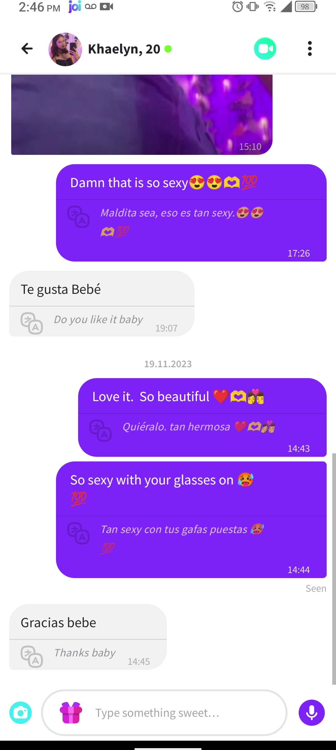 Columbian 20yro