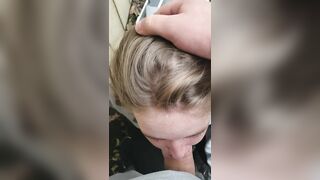 sexy teen blowjob outdoors