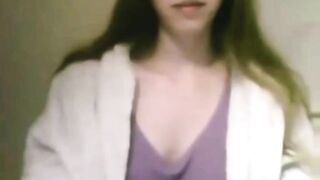 Webslut Susanne showing her slutty tits and wet pussy