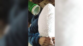 Teen sucks bbc outdoors