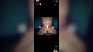 Cheater lets side piece cum inside her