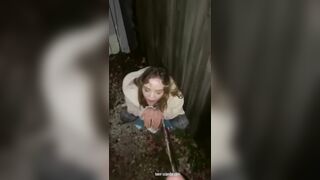 face piss-new girlfriend from a bar