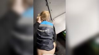 Amazon coworkers having quickie