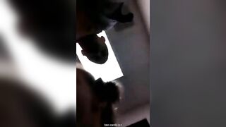 girl sucking cock while working in a drive thru
