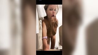 ulyana loves to masturbate