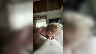 Gf giving good ass head