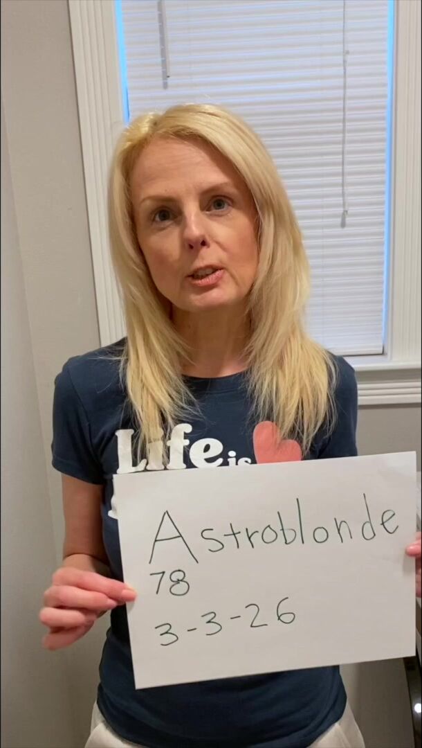 Astroblonde78 Xvideo Verification