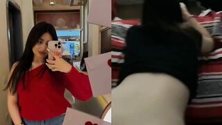 The university slut Nazlı is getting her ass destroyed by her classmate.