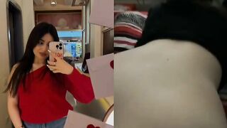 The university slut Nazlı is getting her ass destroyed by her classmate.