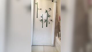 Filipina Teen On Spycam in Bathroom