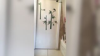 Filipina Teen On Spycam in Bathroom
