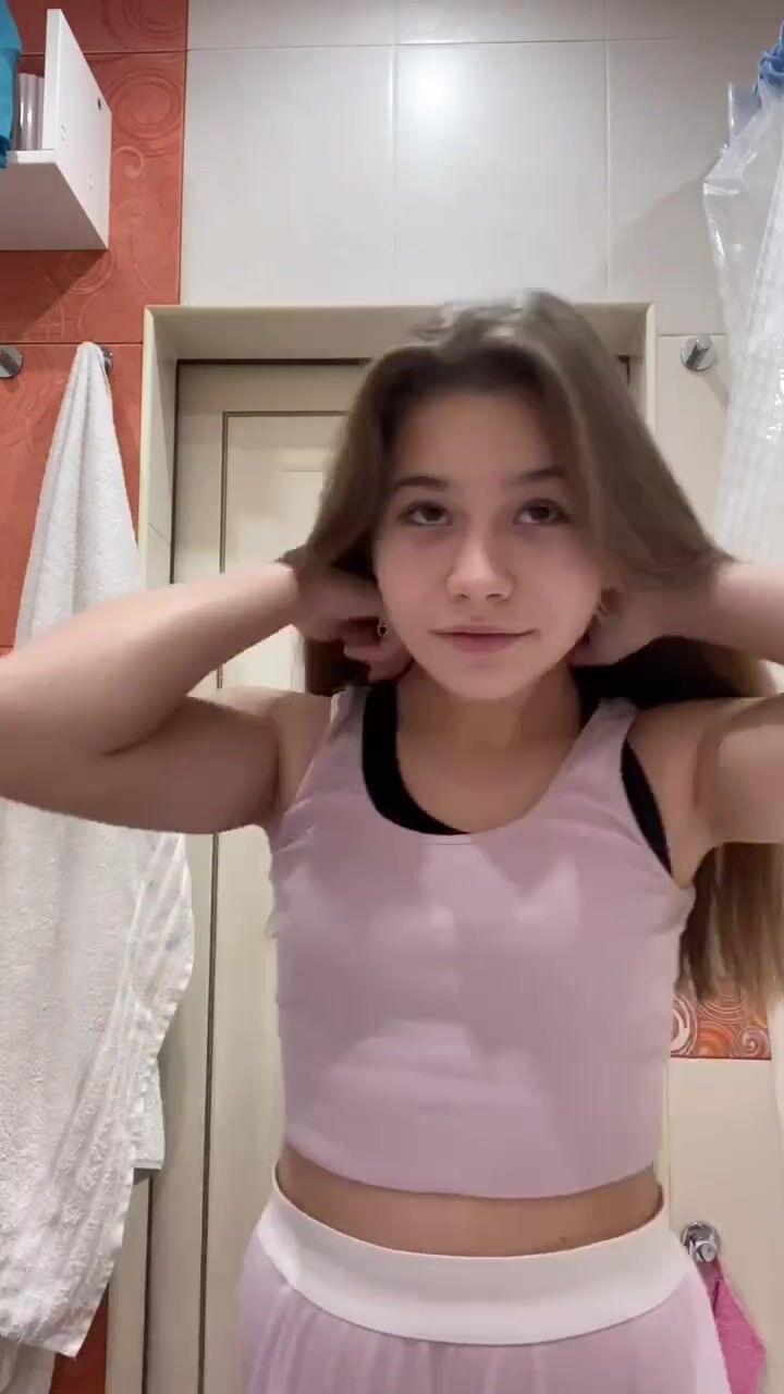 Stript in bathroom