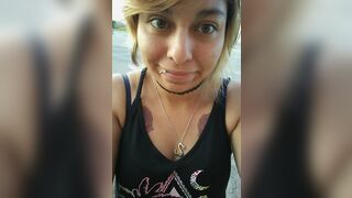 Shy local slut comes back for round 3