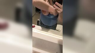 Big tits bouncing