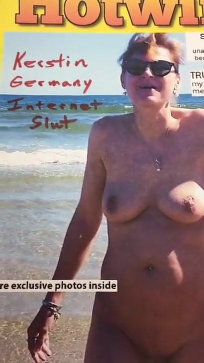 Tribute for Internet Whore  Kerstin Metze-Lauke