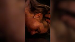 Jw sucks her bigdick