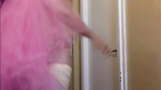 sissybabysidney sticks things inside himself