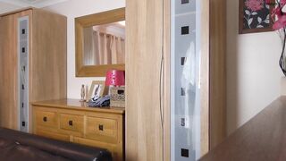 Lauren Louise  spy cam dressing