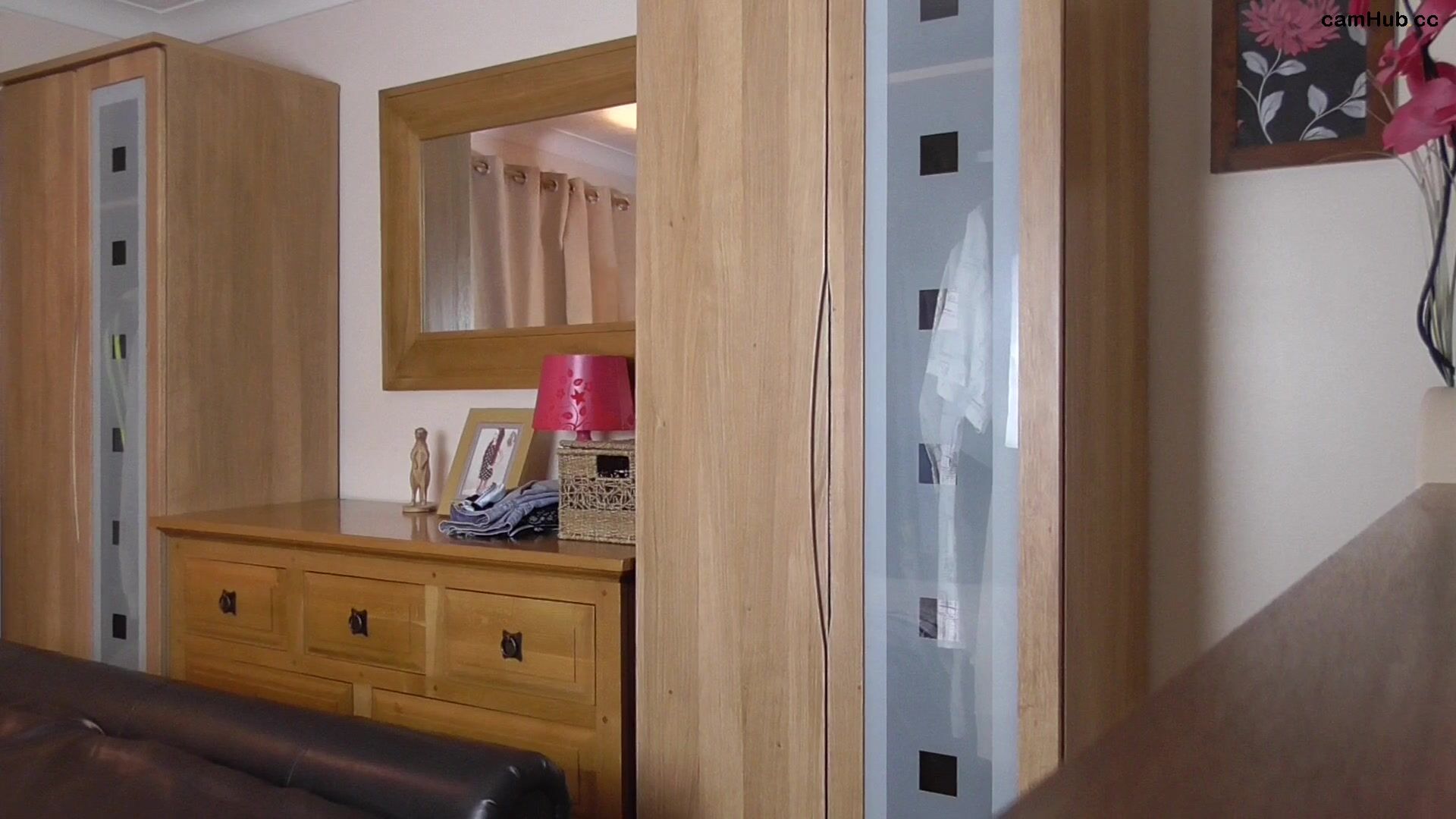 Lauren Louise  spy cam dressing