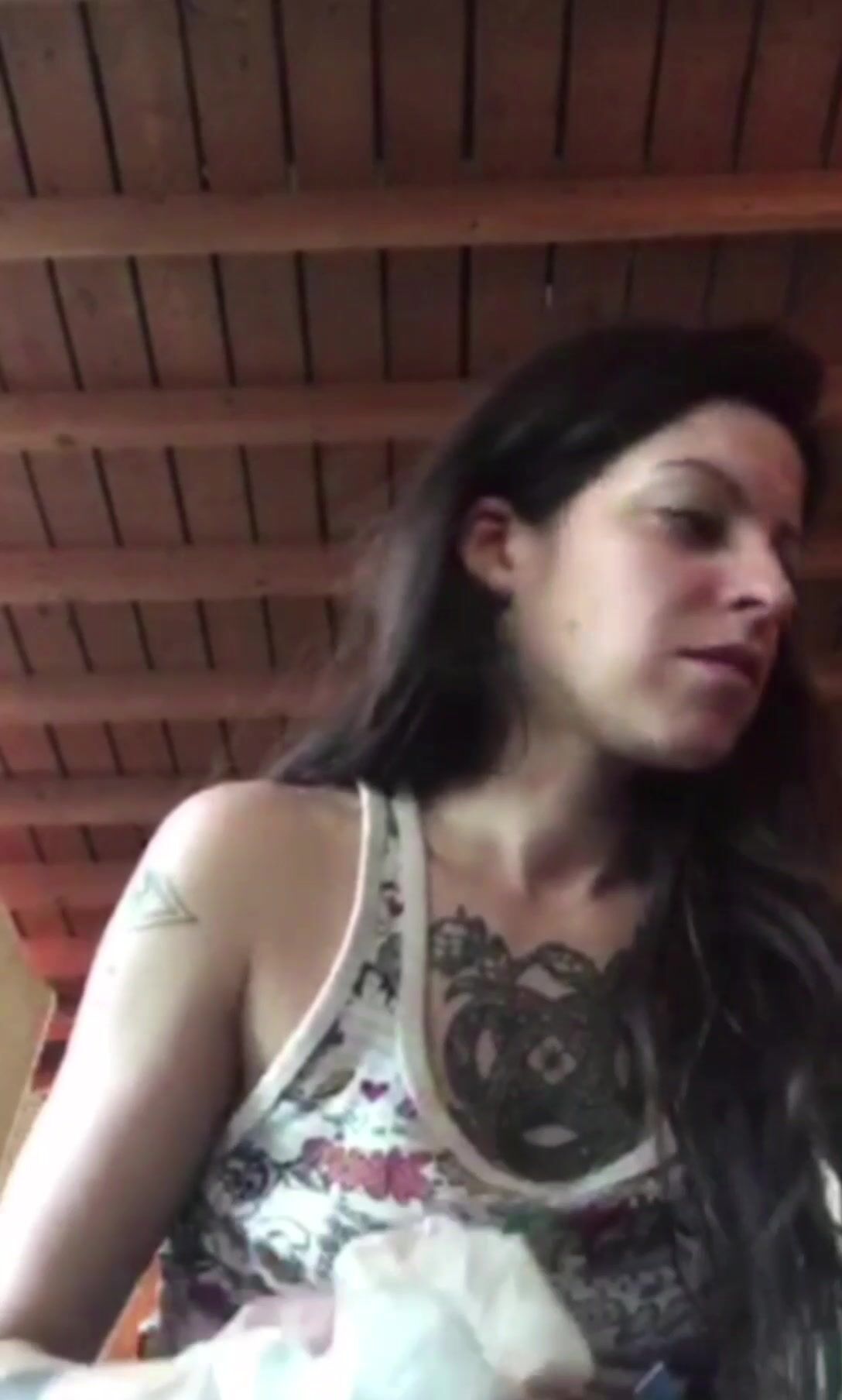 Sarah Bear flashing nipples