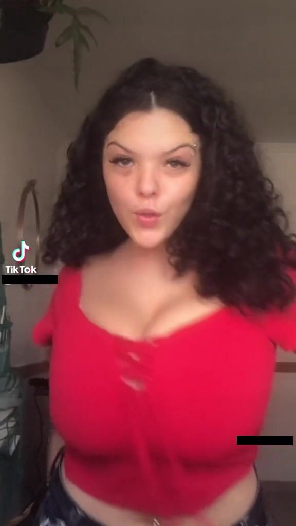 busty tiktoker
