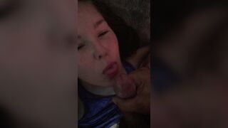 Cumming on my friends Girls face