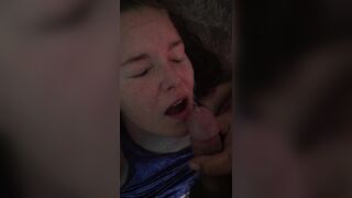 Cumming on my friends Girls face