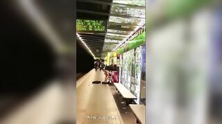 SEX IN BARCELONA'S SUBWAY
