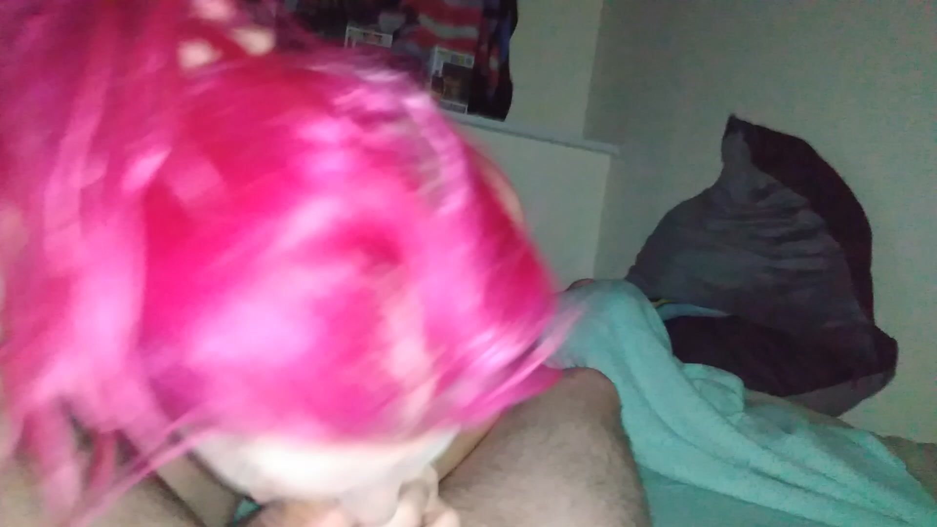 Pink hair