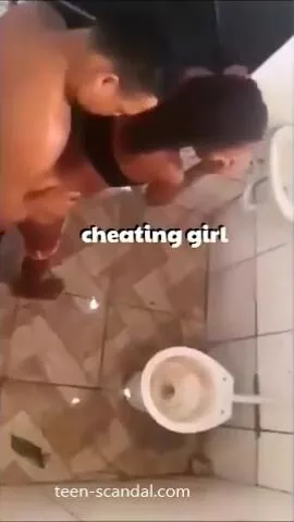Cheating girlfriend caught in the act