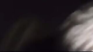 Blonde outdoor blowjob