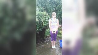 Ice Bucket Girl Feet